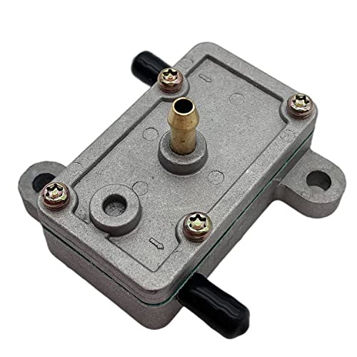 Single Outlet Fuel Pump Compatible with Mi-kuni Rectangle DF-44 DF44-211 Single carb snowmobile Replace Nachman 07-187-01 Personal watercraft 14 liters Per Hour Durable