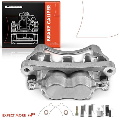 A-Premium Front Right Passenger Disc Brake Caliper with Bracket - style: Front Passenger