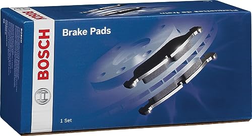 BOSCH BE1613H Blue Ceramic Disc Brake Pad Set with Hardware - Rear