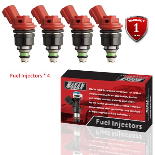 Set of 4 Fuel Injectors 6D8-13761-00-00 Replacement - size: 6D8-13761-00-00