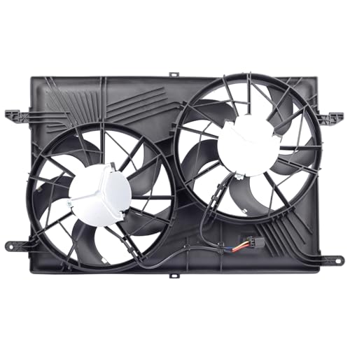 Radiator Cooling Fan Compatible with 2008-2017 Enclave, 23434158 - size: 2008-2017 Buick Enclave