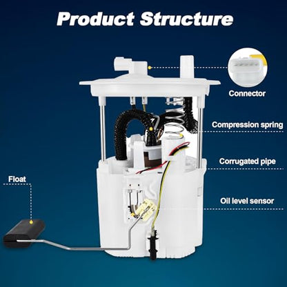 MuHize E8752M Electric Fuel Pump Module - size: E8752M