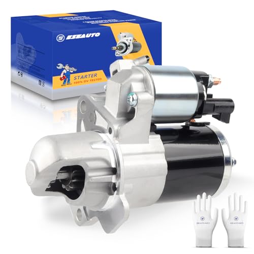 Ezexpreze 17986 New Starter Replacement for Chevy Traverse 09-17, GMC Acadia 07-16, Buick Enclave Lacrosse, Cadillac SRX XTS STS, Impala 12-20, Pontiac Saturn Suzuki 3.0L 3.6L V6 Engine OE#: 12645298