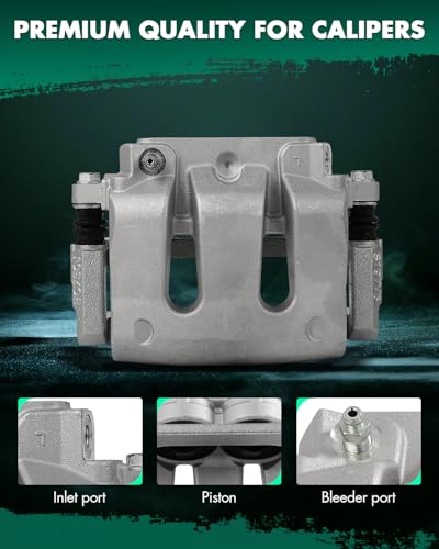 SCITOO 1PC 18B4929 Front Driver Side Disc Brake Caliper With Bracket - size: Front Driver[18B4929]