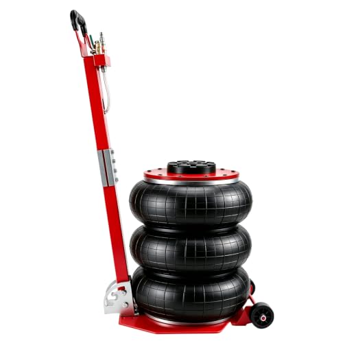 Air Jack,5 Ton/11000 lbs Triple Bag Airbag Jack W/Six Steel Pipes - size: 5Ton