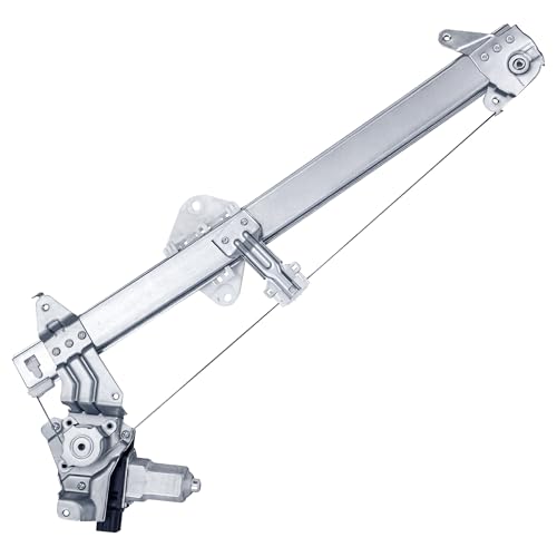 Front Driver Side Power Window Regulator with Motor - size: 61041SG010