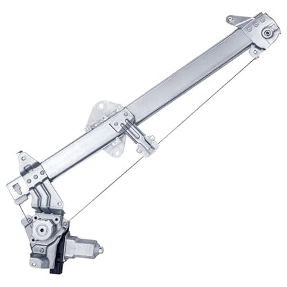 Front Driver Side Power Window Regulator with Motor - size: 61041SG010