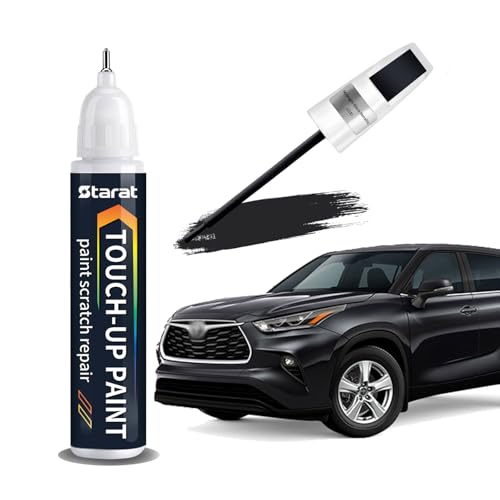Midnight Black Metallic(218) Touch Up Paint Pen for Toyota Scratch Repair - color: Midnight Black Metallic (218)