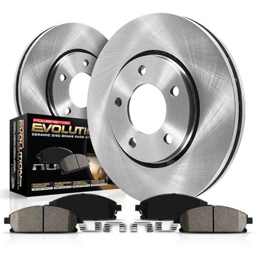 PowerStop Z17 Replacement Brake Pad & Rotor Kit Front KOE137 - style: Stock Replacement