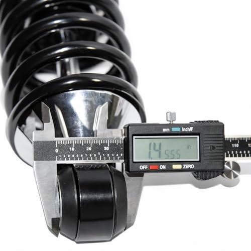 Rear Street Rod Coil Over Shock SET Black Coated Springs (Spring Rate:180) - size: Spring Rate:180