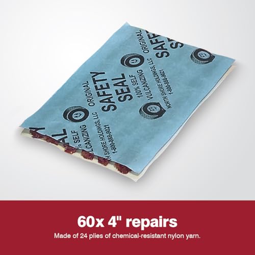 Safety Seal Tire Repair Kit Auto/LT Deluxe Kit, 60 Standard Repairs (4")
