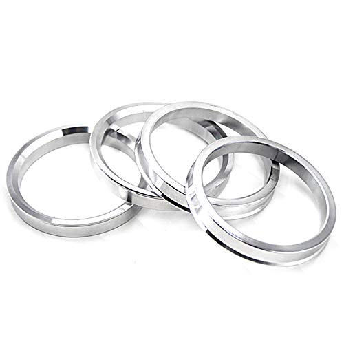 4pc Wheel Hub Centric Rings 66.1 to 60.1, Alloy Aluminum Hubcentric Rings - size: 60.1mm to 66.1mm