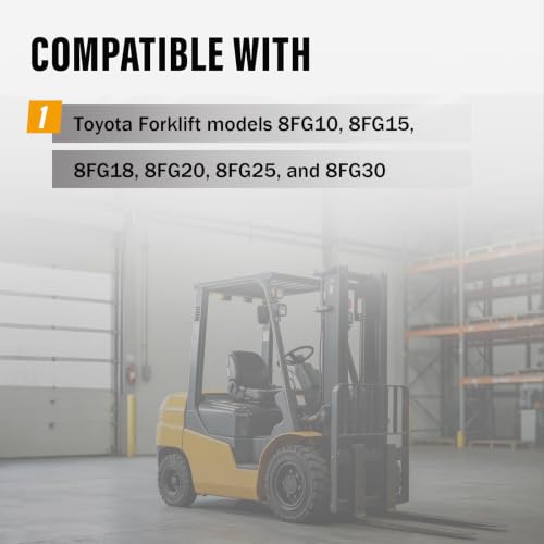 16100-UB040 Water Pump Compatible with Toyota Forklift 8FG10-30 w/ 4Y Engine Replace 16100-78160-71 16100-78159-71
