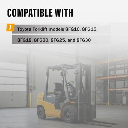 16100-UB040 Water Pump Compatible with Toyota Forklift 8FG10-30 w/ 4Y Engine Replace 16100-78160-71 16100-78159-71