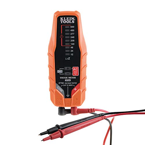 Klein Tools ET60 Voltage Tester, Tests AC / DC and Low Voltage, No Batteries Needed - style: AC/DC Voltage