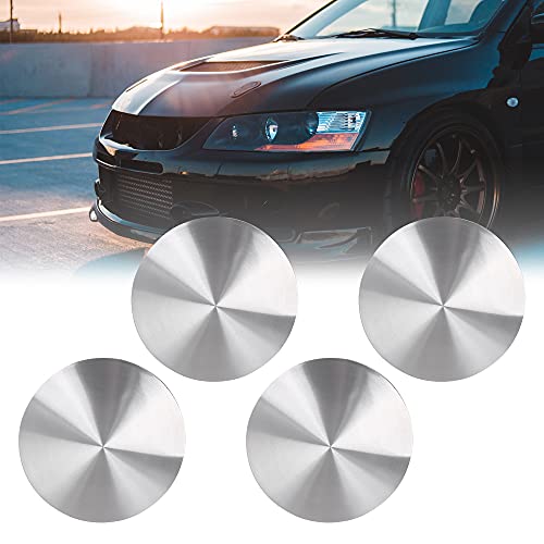 X AUTOHAUX 56.5mm Silver Tone Car Wheel Center Hub Caps - size: 56.5mm