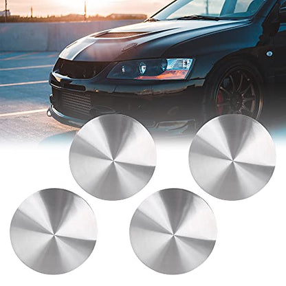 X AUTOHAUX 56.5mm Silver Tone Car Wheel Center Hub Caps - size: 56.5mm