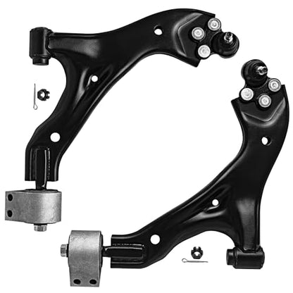 Detroit Axle - Front Struts + Lower Control Arms w/Ball Joint Replacement - size: 4CQ2501373/Big Kit