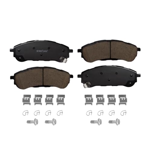 Detroit Axle - Brake Kit for Ford 2019-2022 Ranger Rotors and Brake Pads - size: 10PR53600/KIT