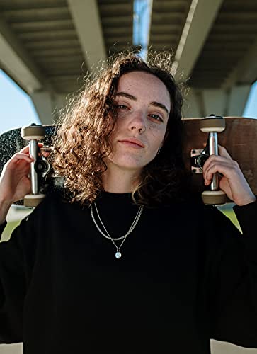 FREEDARE Skateboard Wheels 52mm and Bearings, Spacers Installed 92A for Street Tricks(Pack of 4) - color: white