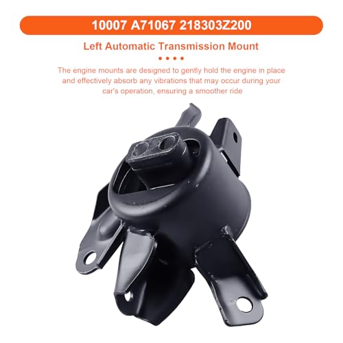 Engine Motor Mount Set & Trans Mount,Replacement for A71065 A71067 - size: Kia Soul 14-19 L4 1.6L/2.0L