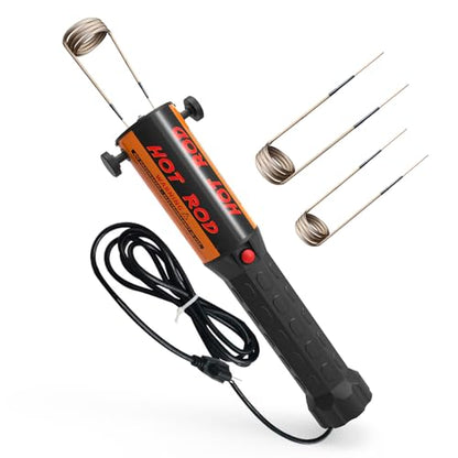 Solary Induction Heater Bolt Removal, 1200W 110V Magnetic Induction Heater Kit for Rusty Screw Removing, Nut Buster Tool with 3 Coils, HVAC Heater & Accessories - color: Orange