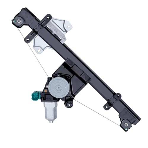 Front Driver Side Power Window Regulator with Motor - size: 751-394