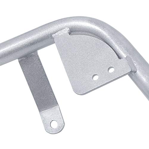 Worldmotop Engine Highway Guard Crash Bars Compatible with BMW R1200GS R1200 GS 2008-2012 (Sliver, Upper)