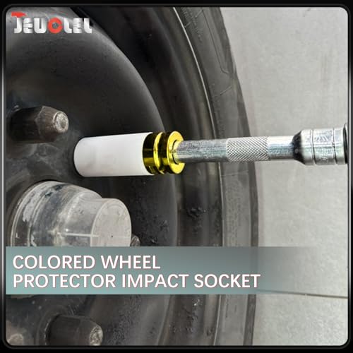 19mm 1/2"Drive Wheel Protector Impact Socket, Lug Nut Impact Socket - size: 19MM