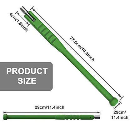 BASIKER Tire Valve Stem Puller Tool No Scratch with Valve Core Tool, Green