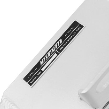 Mishimoto MMTMIC-WRX-01SLBK Top-Mount Intercooler Compatible With Subaru WRX/STI 2001-2007 Silver Cooler, Black Hose - color: Silver Cooler, Black Pipes