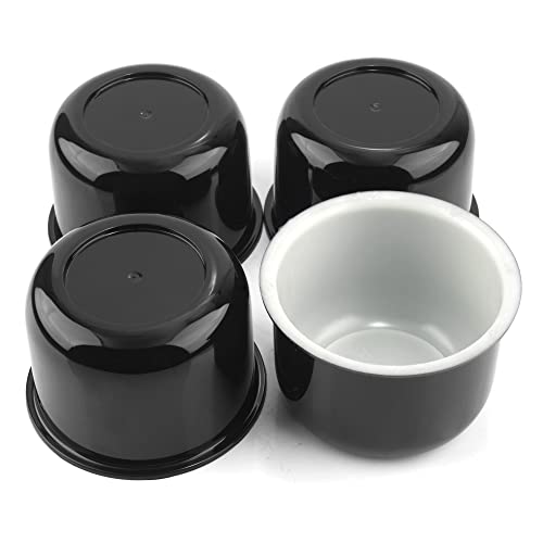 4Pcs 3.25inch Wheel Center Caps for Weld Racing Wheels Rims, Fit 3.25" Center Bore Black Hub Covers - color: Black, size: 3.25in Hub Hole, 2.32in Tall