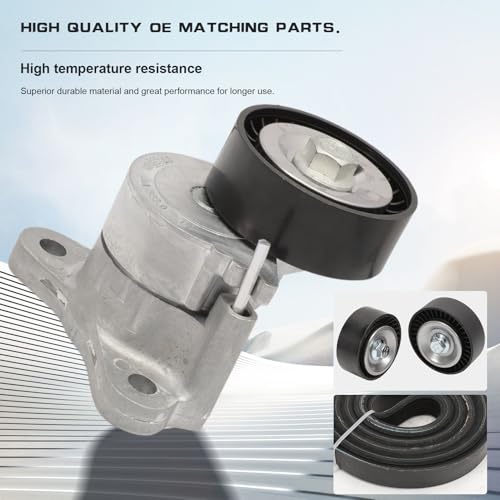Serpentine Belt Tensioner Idler Pulley Kit Fits Journey Compass 08-17