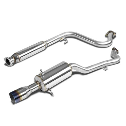 DNA MOTORING CBE-CCBT05-BT Stainless Steel Cat Back Exhaust System [Compatible with 05-10 Cobalt 2.2L DOHC / 07-10 G5 2.2L DOHC] - color: Rounded Burnt