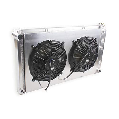 3 Row Aluminum Radiator for 1968-1972 CHEVELLE CUTLASS GTO TEMPEST - size: 1968-1972 Chevy