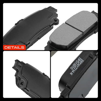A-Premium Rear Ceramic Brake Pads Compatible with Toyota & Lexus - style: Rear - P1391