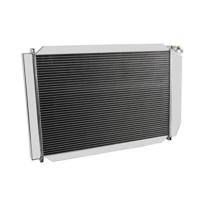 ALLOYWORKS 3 Row Core Aluminum Radiator+ Shroud Fan+ Relay Fits for 1979-1993 Ford Mustang LX GT SVT 87 88 89 90