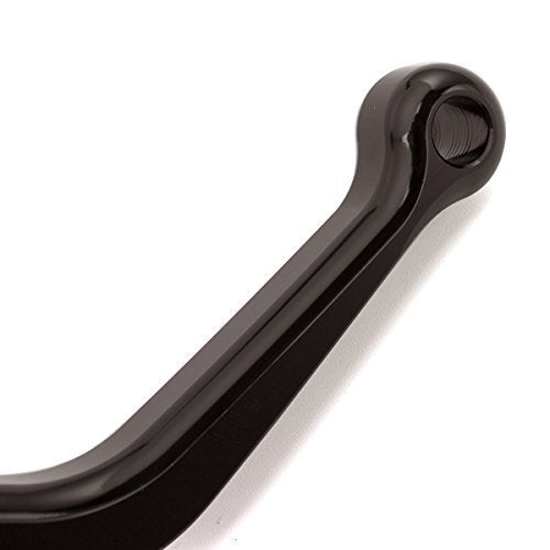 FXCNC CNC Aluminum Short Adjustable Brake Clutch Levers Compatible with YFM700 Raptor 700 R 2008-2022, YFZ450 YFZ450R YFZ450X 2008-2020, YFM250 Raptor 2008-2013, 250R 2011 - color: Black Lever with Blue Adjuster