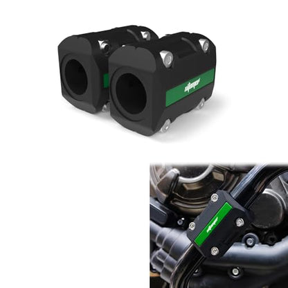 Xitomer Nylon Crash Bar Frame Sliders Protector for 22/25/28mm Crash Bars - color: Green