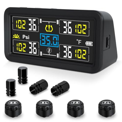 Tire Pressure Monitoring System, Tire Pressure Monitor - size: 4 Sensors