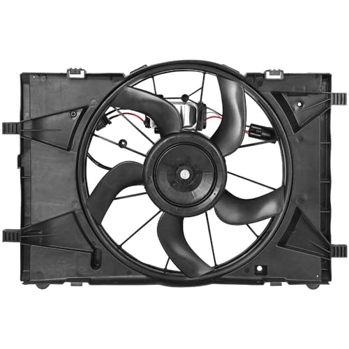 SCITOO Radiator Cooling Fan Assembly compatible with Ford Mercury Fusion