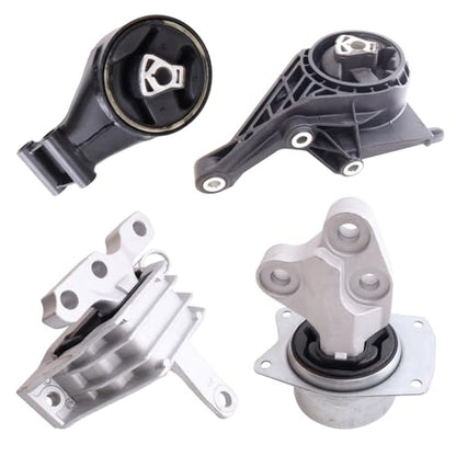 Motor Mount Set Compatible with Impala 2014-2016 2.5L - size: 2014-2016 CHEVROLET IMPALA 2.5L