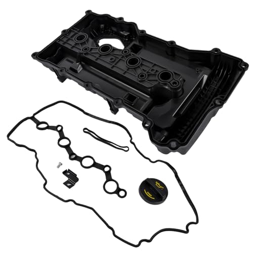 Engine Valve Cover w/Gasket and Cap Replacement for Sonata Santa Fe Sport
