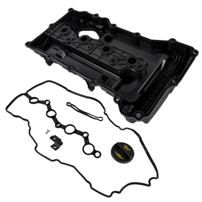 Engine Valve Cover w/Gasket and Cap Replacement for Sonata Santa Fe Sport