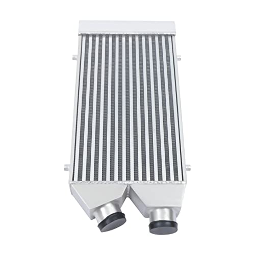 Universal Intercooler Aluminum Intercooler Front Mount Z-036A 2.5" Inlet & Outlet Direct Replacement for All Cars and Trucks (25x11x3" 2.5") - size: 25x11x3" 2.5"