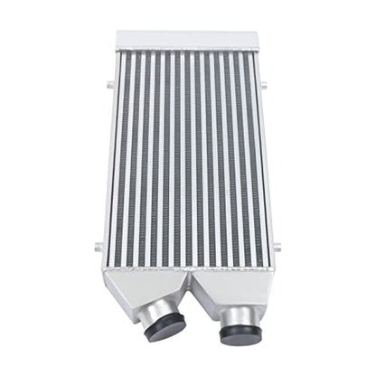 Universal Intercooler Aluminum Intercooler Front Mount Z-036A 2.5" Inlet & Outlet Direct Replacement for All Cars and Trucks (25x11x3" 2.5") - size: 25x11x3" 2.5"
