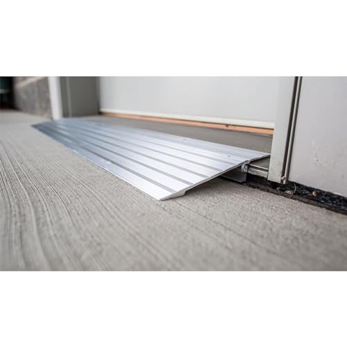 EZ-ACCESS Transitions Modular Entry Ramp, Self Supporting, Aluminum, 2 in - size: 2 Inch