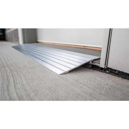 EZ-ACCESS Transitions Modular Entry Ramp, Self Supporting, Aluminum, 2 in - size: 2 Inch