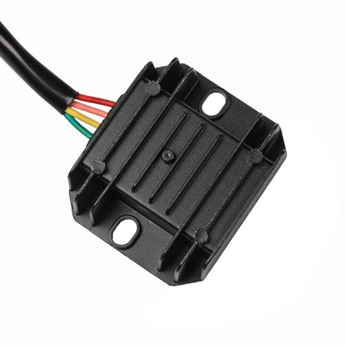 Complete Wiring Harness Kit for 150cc 200cc 250cc 300cc ATV Quad Buggy Go Kart Dirt Pit Bike, Zongshen Lifan Includes CDI, Stator Coil, Rectifier, Solenoid Relay, Ignition Coil, Switch, Spark Plug