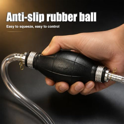 Multifunctional Liquid Siphon Pump, Portable Hand Fuel Transfer Pump